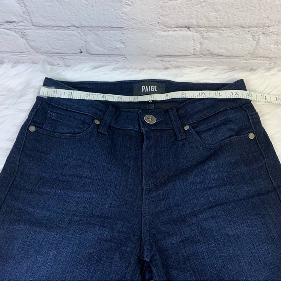 PAIGE Verdugo Ankle Jeans Dark Wash Size 26 - Picture 5 of 9